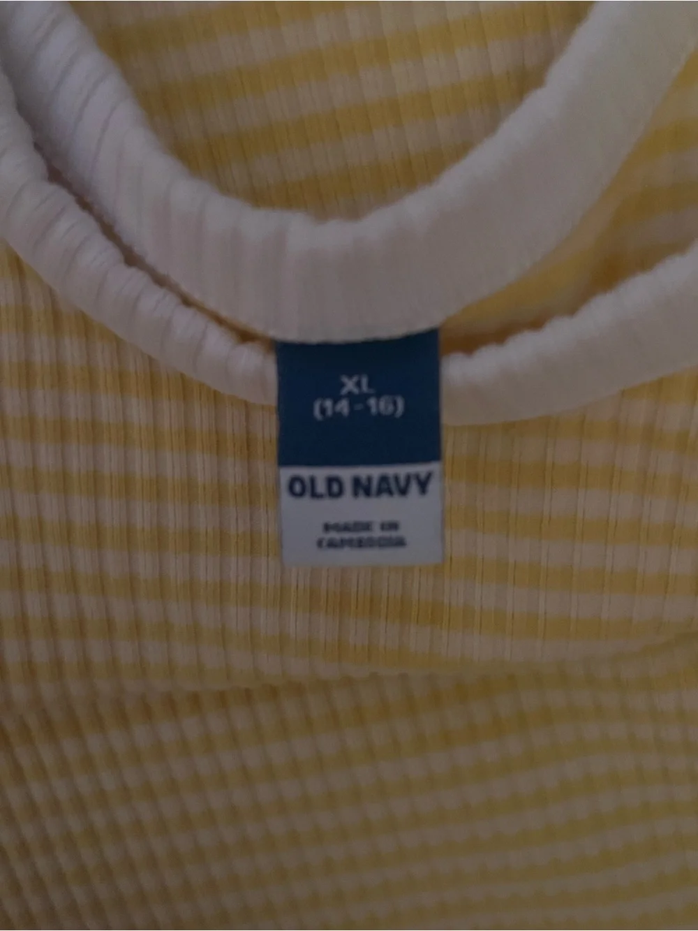 Old Navy Pink and Yellow Ribbed Tank Dresses Set - Girls